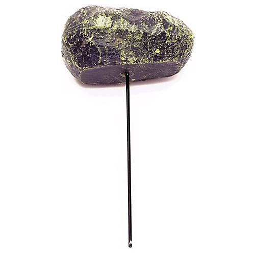 14pc Stone Effect Garden Edging - Polyresin Rock Border For Rockeries, Flower Beds, Ponds Or Lawns - Each Stone L8.9 X H5 X W5cm 4 14pc Stone Effect Garden Edging - Polyresin Rock Border For Rockeries, Flower Beds, Ponds Or Lawns - Each Stone L8.9 X H5 X W5cm - Image 2