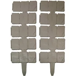 2.4m Cobble Stone Effect Lawn Edging - Weatherproof Garden Border Flower Bed Staked Fence Strips - 10 Piece, Each W24 X H10cm 8 2.4m Cobble Stone Effect Lawn Edging - Weatherproof Garden Border Flower Bed Staked Fence Strips - 10 Piece, Each W24 X H10cm -Draper Tool Shop 2 4m cobble stone effect lawn edging weatherproof garden border flower bed staked fence strips 10 piece each w24 x h10cm5053335605834 03c MP