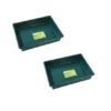 2 X Green Deep Gravel Potting Tray Garland Plant Pot Greenhouse Tray 53 X 40 X 9.5cm -Draper Tool Shop 2 x green deep gravel potting tray garland plant pot greenhouse tray 53 x 40 x 9 5cm2500005232416 01c MP
