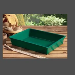 2 X Green Deep Gravel Potting Tray Garland Plant Pot Greenhouse Tray 53 X 40 X 9.5cm -Draper Tool Shop 2 x green deep gravel potting tray garland plant pot greenhouse tray 53 x 40 x 9 5cm2500005232416 03c MP