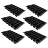 24 Cell Plant Trays Bedding Plant Pack Plastic Inserts Seed Tray Pots 18 Trays -Draper Tool Shop 24 cell plant trays bedding plant pack plastic inserts seed tray pots 18 trays5056316367462 01c MP