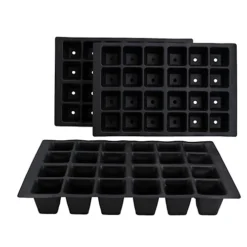 24 Cell Plant Trays Bedding Plant Pack Plastic Inserts Seed Tray Pots 18 Trays 9 24 Cell Plant Trays Bedding Plant Pack Plastic Inserts Seed Tray Pots 18 Trays -Draper Tool Shop 24 cell plant trays bedding plant pack plastic inserts seed tray pots 18 trays5056316367462 04c MP
