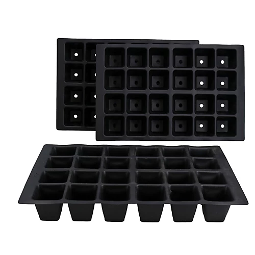 24 Cell Plant Trays Bedding Plant Pack Plastic Inserts Seed Tray Pots 60 Trays 6 24 Cell Plant Trays Bedding Plant Pack Plastic Inserts Seed Tray Pots 60 Trays - Image 4