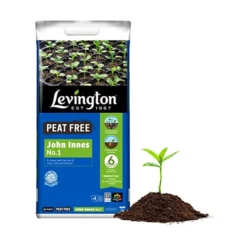 25L John Innes No 1 Compost Peat Free Levington Young Plant Rooting Potting Soil
