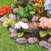 28pc Stone Effect Garden Edging - Polyresin Rock Border For Rockeries, Flower Beds, Ponds Or Lawns - Each Stone L8.9 X H5 X W5cm -Draper Tool Shop 28pc stone effect garden edging polyresin rock border for rockeries flower beds ponds or lawns each stone l8 9 x h5 x w5cm5053335899844 01c MP