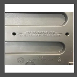 4 X 38cm Square Black Colour Grosvenor Plastic Patio Planter -Draper Tool Shop 4 x 38cm square black colour grosvenor plastic patio planter2200006865698 03c MP