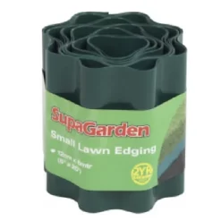 4 X SupaGarden Small Green Plastic Lawn Edging Border 12cm X 6M -Draper Tool Shop 4 x supagarden small green plastic lawn edging border 12cm x 6m2600002881324 03c MP