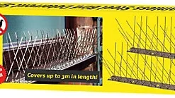 6 Pack Outdoor Security Cat Bird Theft Anti Climb Wall Fence Deterrent Spikes -Draper Tool Shop 6 pack outdoor security cat bird theft anti climb wall fence deterrent spikes5021196016588 02c MP