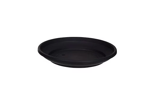 6 X 43cm Plant Pot Saucer Large Venetian Black Colour Plastic Plant Saucer Dish 4 6 X 43cm Plant Pot Saucer Large Venetian Black Colour Plastic Plant Saucer Dish - Image 2