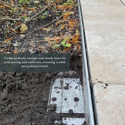 Alusthetic Aluminium Flexible Edge Securing Pin - 250mm Long Earth Nail For Metal Lawn Edging - Pack Of 20 -Draper Tool Shop alusthetic aluminium flexible edge securing pin 250mm long earth nail for metal lawn edging pack of 205060521880678 04c MP