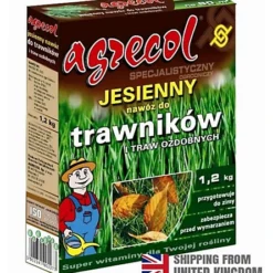 AUTUMN FERTILIZER FOR LAWNS WITHOUT NITROGEN. 1,2KG AGRECOL