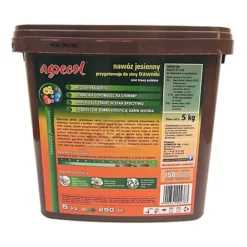 AUTUMN FERTILIZER - GRANULATED LAWN - 5 KG -Draper Tool Shop autumn fertilizer granulated lawn 5 kg5902341002383 03c MP