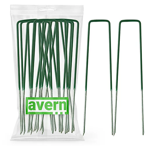 Avern Half Green Artificial Grass Pegs (L)150mm (W)25mm - 100 Pack 5 Avern Half Green Artificial Grass Pegs (L)150mm (W)25mm - 100 Pack - Image 3