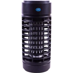 Black Plug-In Insect Killer - Chemical Free Odour Resistant Insect Zapper With 50m2 Coverage - Kills Flies, Mosquitoes & Midges