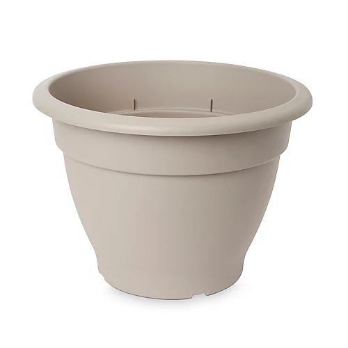 Blooma Florus Taupe Plastic Bell Plant Pot (Dia)55cm 3 Blooma Florus Taupe Plastic Bell Plant Pot (Dia)55cm
