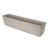 Blooma Florus Taupe Plastic Bell Square Trough 2 Blooma Florus Taupe Plastic Bell Square Trough -Draper Tool Shop blooma florus taupe plastic bell square trough3663602700708 03bq