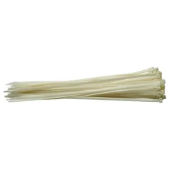 Draper Cable Ties, 8.8 X 500mm, White (Pack Of 100) (70410)