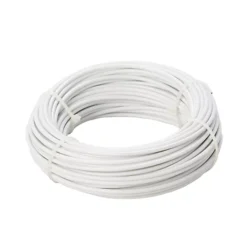 Diall White PVC & Steel Cable, (L)15m (Dia)1.7mm