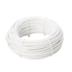 Diall White PVC & Steel Cable, (L)60m (Dia)1.2mm