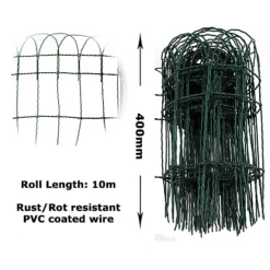 Easigear 10m PVC Lawn Boarder Fence 0.4m High -Draper Tool Shop easigear 10m pvc lawn boarder fence 0 4m high5060164215127 02c MP