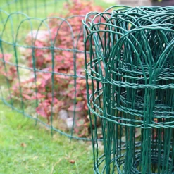 Easigear 10m PVC Lawn Boarder Fence 0.4m High -Draper Tool Shop easigear 10m pvc lawn boarder fence 0 4m high5060164215127 04c MP