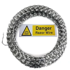 Easigear Razor Wire 65m Long 10m Coiled Concertina Type Security Barbed Fencing X 1 Roll 9 Easigear Razor Wire 65m Long 10m Coiled Concertina Type Security Barbed Fencing X 1 Roll -Draper Tool Shop easigear razor wire 65m long 10m coiled concertina type security barbed fencing x 1 roll5060164215745 04c MP