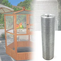 Easipet Galvanised Welded Wire Mesh 1/4" X 1/4" X 15m Long Aviary Hutches (22g) 7 Easipet Galvanised Welded Wire Mesh 1/4" X 1/4" X 15m Long Aviary Hutches (22g) -Draper Tool Shop easipet galvanised welded wire mesh 1 4 x 1 4 x 15m long aviary hutches 22g 5060164212591 02c MP