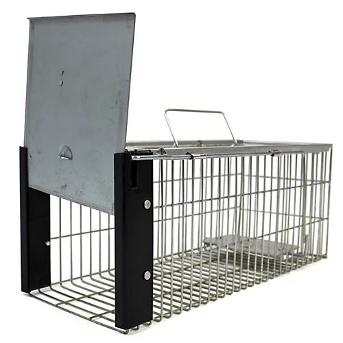 Easipet Humane Animal Trap For Vermine Rat/Squirrel Heavy Duty Metal Catcher 4 Easipet Humane Animal Trap For Vermine Rat/Squirrel Heavy Duty Metal Catcher - Image 2