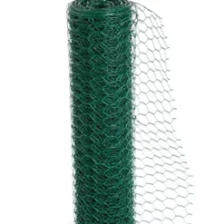 Easipet PVC Coated Green Chicken Wire (22g) 25mm X 60cm X 25m -Draper Tool Shop easipet pvc coated green chicken wire 22g 25mm x 60cm x 25m5060164214038 04c MP
