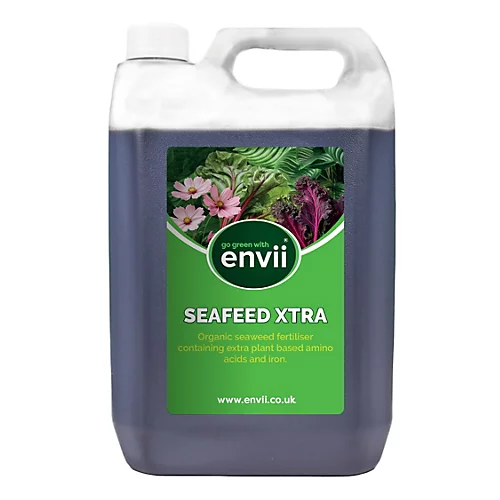 Envii Seafeed Xtra - Organic Liquid Multipurpose Seaweed Fertiliser - 5 Litre 3 Envii Seafeed Xtra - Organic Liquid Multipurpose Seaweed Fertiliser - 5 Litre