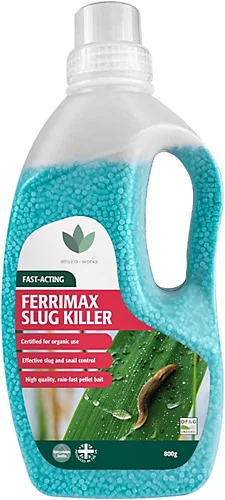 Enviro Works - Slug Killer - 800g Ferrimax Pellets 3 Enviro Works - Slug Killer - 800g Ferrimax Pellets