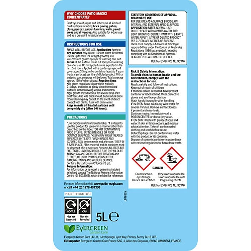 Evergreen Patio Magic Fungicide 5L 4 Evergreen Patio Magic Fungicide 5L - Image 2