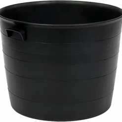 Extra Large 50cm Barrel Tub Planter. Blacksmith Planter Flower Plant Pot 98 L