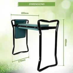 Fayton Gardening Kneeler 2-in-1 Folding Padded Seat Stool -Draper Tool Shop fayton gardening kneeler 2 in 1 folding padded seat stool5060964817842 02c MP