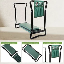 Fayton Gardening Kneeler 2-in-1 Folding Padded Seat Stool -Draper Tool Shop fayton gardening kneeler 2 in 1 folding padded seat stool5060964817842 03c MP
