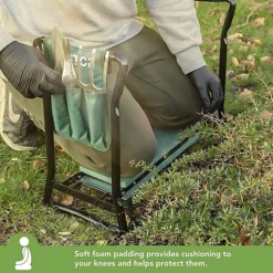 Fayton Gardening Kneeler 2-in-1 Folding Padded Seat Stool -Draper Tool Shop fayton gardening kneeler 2 in 1 folding padded seat stool5060964817842 04c MP