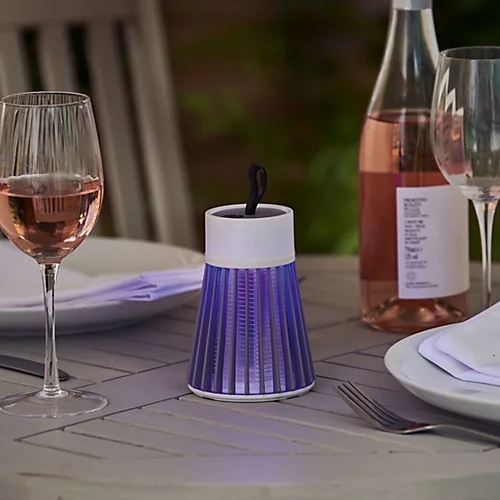 Fly Killer Lamp - Cordless Freestanding Or Hanging Indoor Outdoor Garden UV Light Zapper - Attract & Zap Insects Mosquitos Midges 5 Fly Killer Lamp - Cordless Freestanding Or Hanging Indoor Outdoor Garden UV Light Zapper - Attract & Zap Insects Mosquitos Midges - Image 3