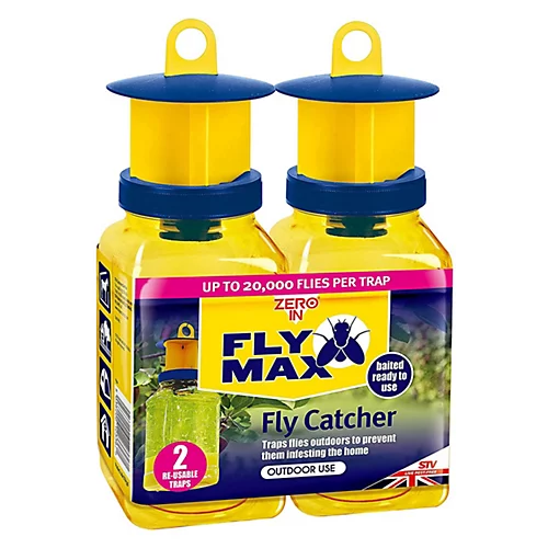 Fly Max Liquid Fly Traps & Bait Refills Outdoor Fly Max Catcher Baited Fly Trap 6 Fly Max Liquid Fly Traps & Bait Refills Outdoor Fly Max Catcher Baited Fly Trap - Image 4