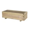 Forest Garden Agen Wooden Rectangular Planter 40cm -Draper Tool Shop forest garden agen wooden rectangular planter 40cm5013053154557 01c bq