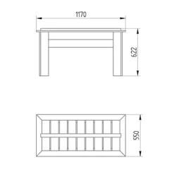 Forest Garden Grow Bag Tray 550mm -Draper Tool Shop forest garden grow bag tray 550mm5013053182420 01t BQ