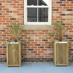 Forest Garden Slender Wooden Rectangular Planter 40cm, Pack Of 2 9 Forest Garden Slender Wooden Rectangular Planter 40cm, Pack Of 2 -Draper Tool Shop forest garden slender wooden rectangular planter 40cm pack of 25013053153888 02i bq