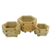 Forest Garden York Wooden Hexagonal Planter 52cm, Pack Of 3 2 Forest Garden York Wooden Hexagonal Planter 52cm, Pack Of 3 -Draper Tool Shop forest garden york wooden hexagonal planter 52cm pack of 35013053154533 02c BQ