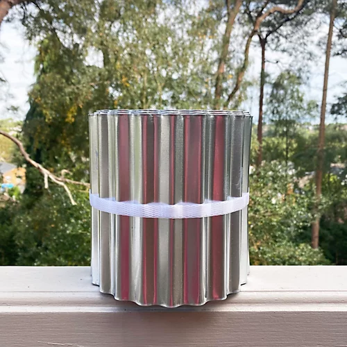 Galvanised Steel Lawn Edging Roll (16.5cm X 5m) 3 Galvanised Steel Lawn Edging Roll (16.5cm X 5m)