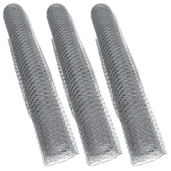 Galvanised Wire Netting Fencing Fence Chicken Mesh Net Cages 15m X 0.6m X 13mm