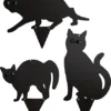 Garden Bird Cat Animal Small Mammal Life Size Scaring Device Reflective Deterant