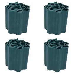 Garden Grass Lawn Border Edging Flexible Plastic Roll Path 24m (80 Feet) X 12cm