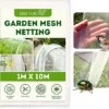 Garden Mesh Netting, Anti Bird Netting And Plant Netting Protection (1m X 10m)