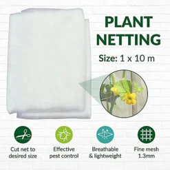 Garden Mesh Netting, Anti Bird Netting And Plant Netting Protection (1m X 10m) 7 Garden Mesh Netting, Anti Bird Netting And Plant Netting Protection (1m X 10m) -Draper Tool Shop garden mesh netting anti bird netting and plant netting protection 1m x 10m 5060766072043 02c MP