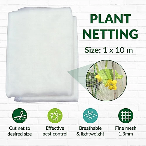 Garden Mesh Netting, Anti Bird Netting And Plant Netting Protection (1m X 10m) 4 Garden Mesh Netting, Anti Bird Netting And Plant Netting Protection (1m X 10m) - Image 2