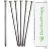 GardenPrime Artificial Grass Nails (L)150mm (W)6mm - 50 Pack -Draper Tool Shop gardenprime artificial grass nails l 150mm w 6mm 50 pack5060783830121 01c MP